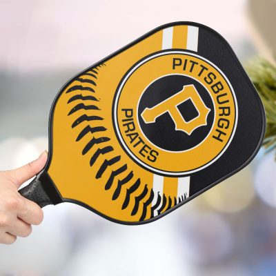 Pittsburgh Pirates Personalized Pickleball Paddle