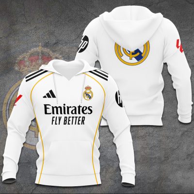 Real Madrid CF Unisex Performance Hoodie GNT6089