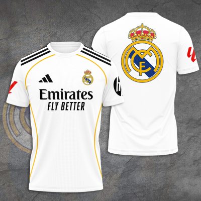 Real Madrid CF Unisex Performance T-Shirt GNT6060