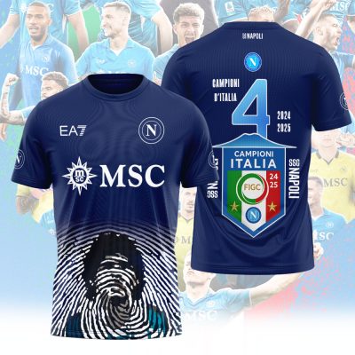 S.S.C. Napoli Performance Champion 2025 Unisex Performance T-Shirt GNS1027