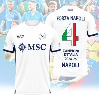 S.S.C. Napoli Performance Champion 2025 Unisex Performance T-Shirt GNS1028