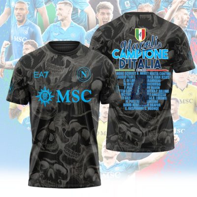 S.S.C. Napoli Performance Champion 2025 Unisex Performance T-Shirt GNS1044