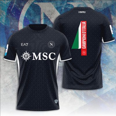 S.S.C. Napoli Performance Champion 2025 Unisex Performance T-Shirt GNS1078