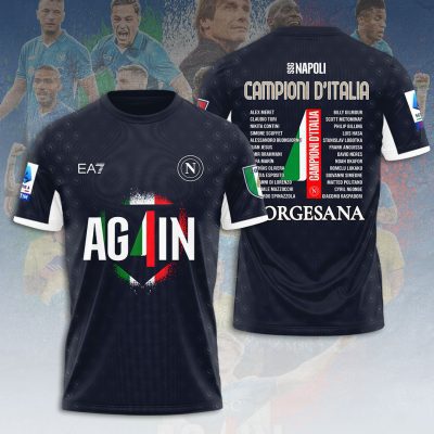 S.S.C. Napoli Performance Champion 2025 Unisex Performance T-Shirt GNS1091