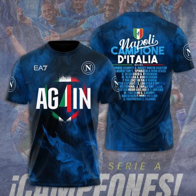 S.S.C. Napoli Performance Champion 2025 Unisex Performance T-Shirt GNS1094