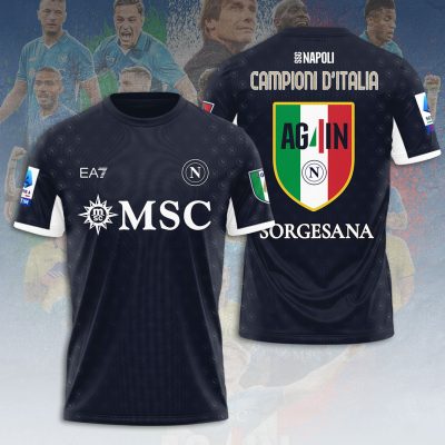 S.S.C. Napoli Performance Champion 2025 Unisex Performance T-Shirt GNS1099