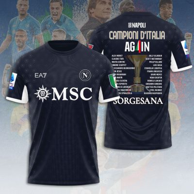 S.S.C. Napoli Performance Champion 2025 Unisex Performance T-Shirt GNS1105