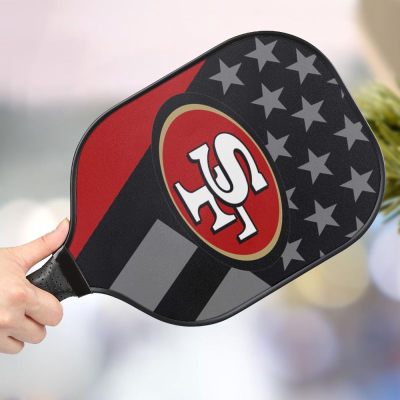 San Francisco 49ers Personalized Pickleball Paddle