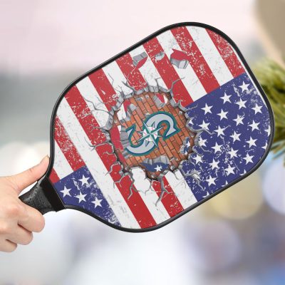 Seattle Mariners Personalized Pickleball Paddle