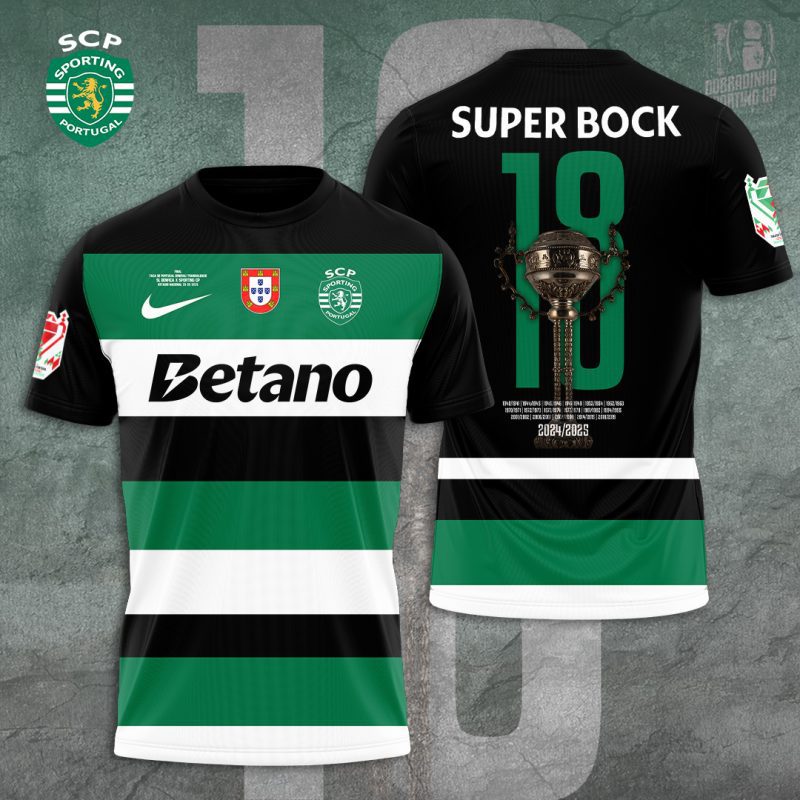 Sporting CP Performance Champion 2025 Unisex Performance T-Shirt GNS1083