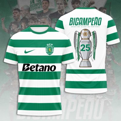 Sporting CP Performance Champion 2025 Unisex Performance T-Shirt GNS1195