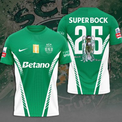 Sporting CP Performance Champion 2025 Unisex Performance T-Shirt GNS1244