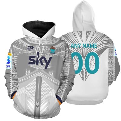 Super Rugby Moana Pasifika Personalized 2025 Away Kits Unisex Hoodie