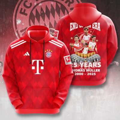 Thomas Muller x FC Bayern Munchen Champion 2025 Unisex Performance Hoodie GNS1773
