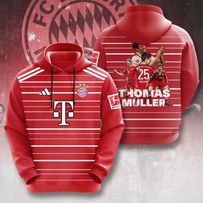Thomas Muller x FC Bayern Munchen Champion 2025 Unisex Performance Hoodie GNS1774