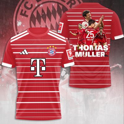 Thomas Muller x FC Bayern Munchen Performance Champion 2025 Unisex Performance T-Shirt GNS1510