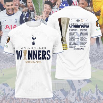 Tottenham Hotspur FC Performance Champion 2025 Unisex Performance T-Shirt GNS1095