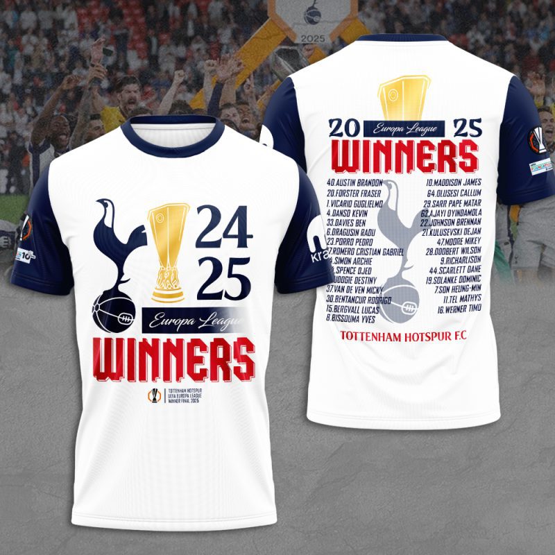 Tottenham Hotspur FC Performance Champion 2025 Unisex Performance T-Shirt GNS1165