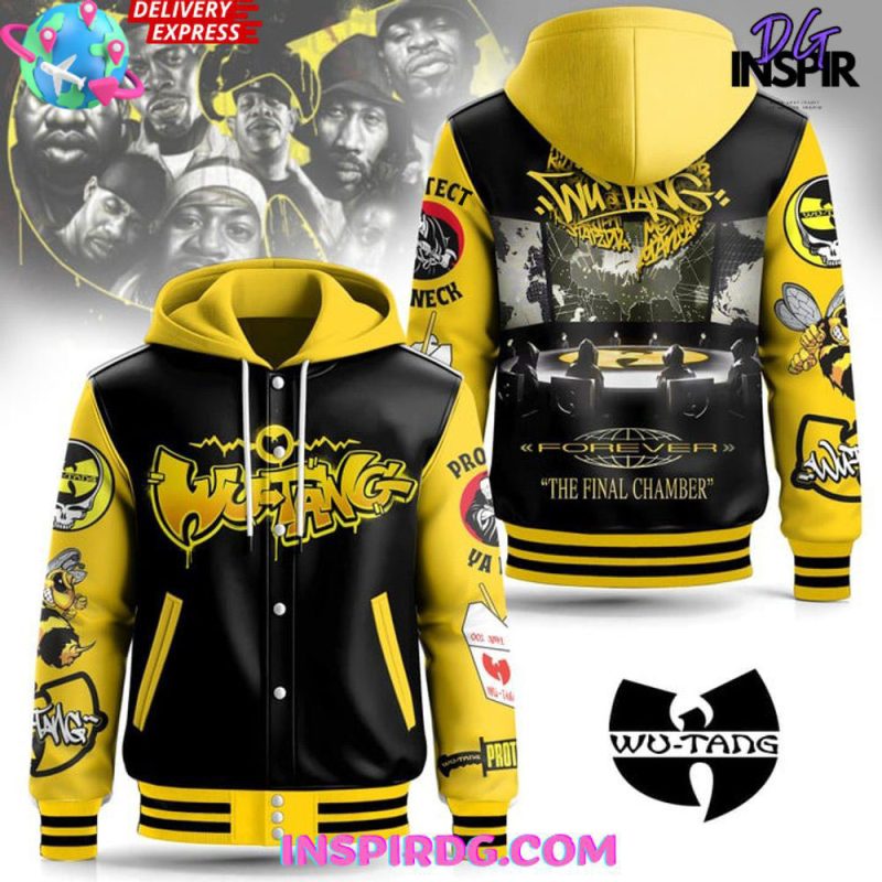 Wu-Tang Forever Final Chamber 2025 Hooded Baseball Jacket CHB1111