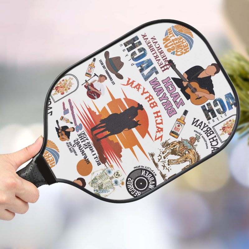 Zach Bryan Personalized Pickleball Paddle
