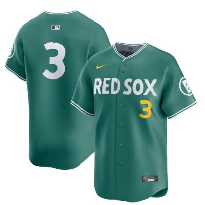 Boston Red Sox #3 Ceddanne Rafaela Green 2025 City Connect Limited Stitched Baseball Jersey