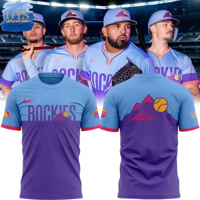 Colorado Rockies City Connect 2025 Unisex Performance T-Shirt