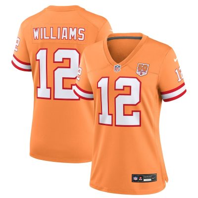 Doug Williams  Tampa Bay Buccaneers Women's 50th Season Game Jersey - Creamsicle
