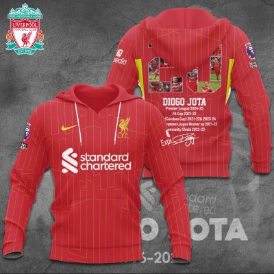 Liverpool FC Pay Tribute x Diogo Jota Rest in peace Unisex Performance T-Shirt JOTA2011