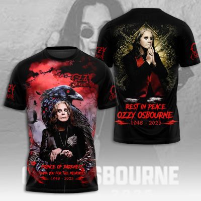 Ozzy Osbourne Rest in peace Unisex Performance T-Shirt OZO1012
