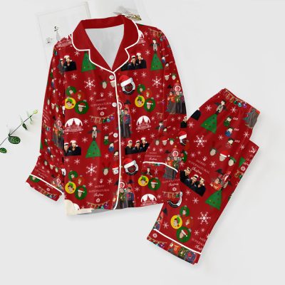Supernatural Button Down Pajamas Set PMG1155