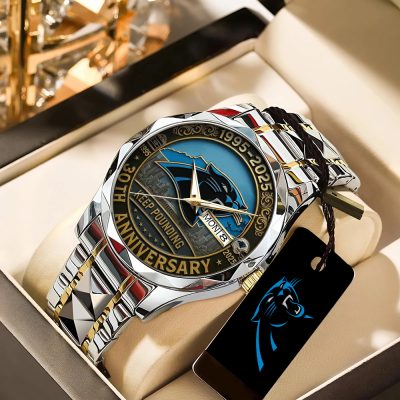 Carolina Panthers Alloy Luxury Quartz Watch WIN3002