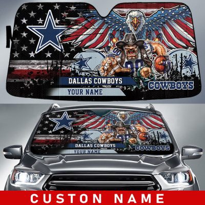 Dallas Cowboys Personalized Car Auto Windshield Sun Shade WSS1235