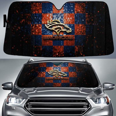 Denver Broncos Car Auto Windshield Sun Shade WSS1241