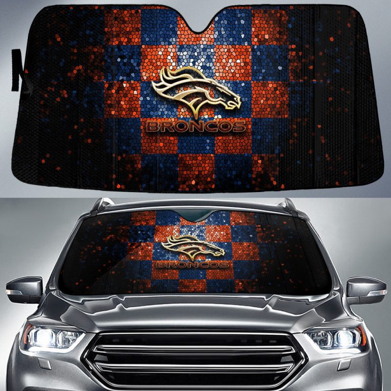 Denver Broncos Car Auto Windshield Sun Shade WSS1241