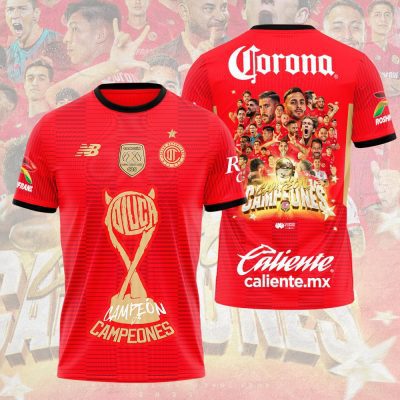 Deportivo Toluca Fc Unisex Performance T-Shirt WIN1077