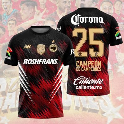 Deportivo Toluca Fc Unisex Performance T-Shirt WIN1113