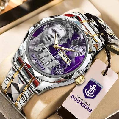 Fremantle Dockers Nat Fyfe Alloy Luxury Quartz Watch LWW1047