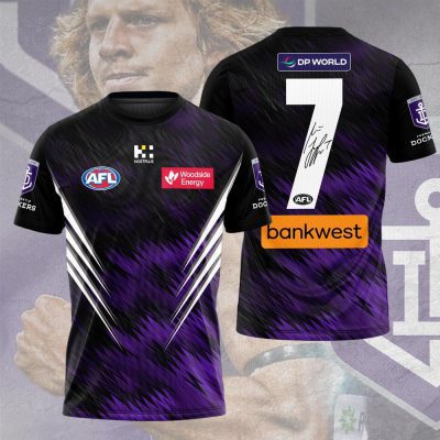 Fremantle Dockers Nat Fyfe Unisex Performance T-Shirt WIN1189