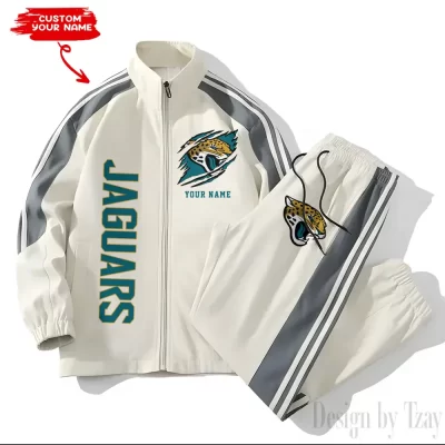 Jacksonville Jaguars NFL Versatile Trending Sports Set Jacket And Pants