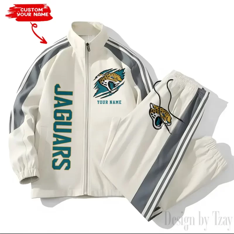 Jacksonville Jaguars NFL Versatile Trending Sports Set Jacket And Pants