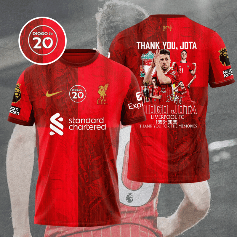 Liverpool Diogo Jota Rest in peace Unisex Performance T-Shirt WIN1122