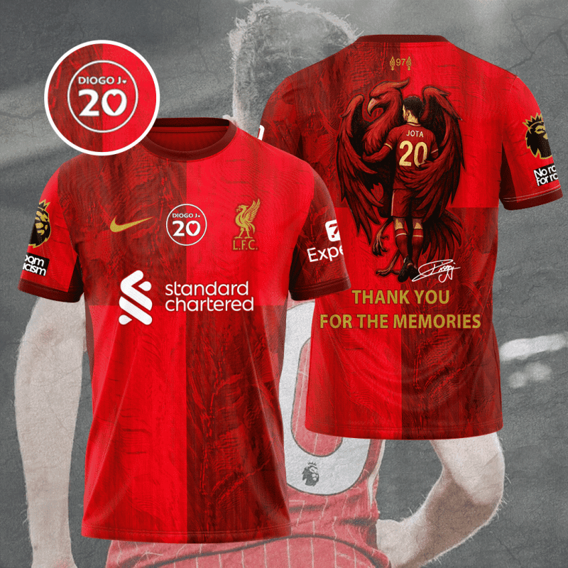 Liverpool Diogo Jota Rest in peace Unisex Performance T-Shirt WIN1124