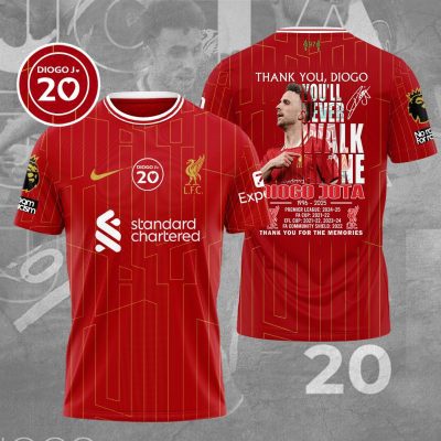 Liverpool Diogo Jota Rest in peace Unisex Performance T-Shirt WIN1128