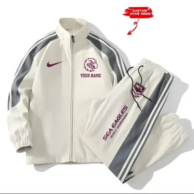 Manly-Warringah Sea Eagles NRL Versatile Trending Sports Set Jacket And Pants