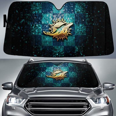 Miami Dolphins Car Auto Windshield Sun Shade WSS1283