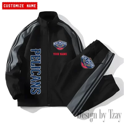 New Orleans Pelicans NBA Versatile Trending Sports Set Jacket And Pants