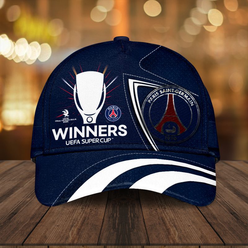 Paris Saint-Germain Winner UEFA Super Cup 2025 Champion Classic Cap WIN3034