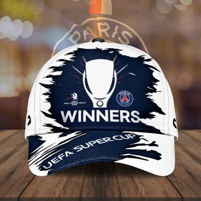 Paris Saint-Germain Winner UEFA Super Cup 2025 Champion Classic Cap WIN3041