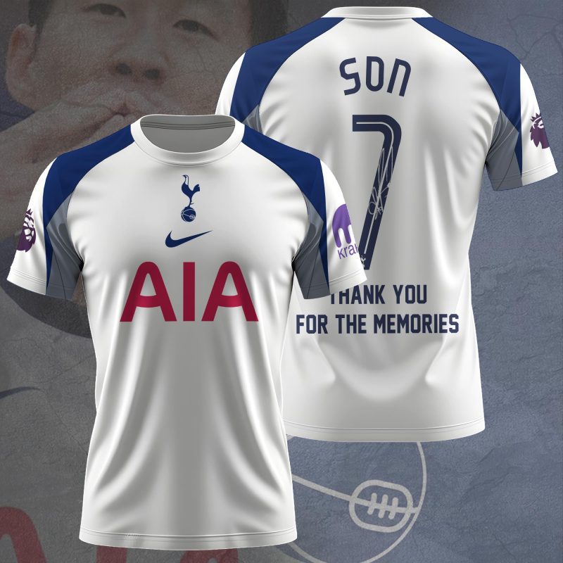 Tottenham Hotspur Son Heung-Min Unisex Performance T-Shirt WIN1047