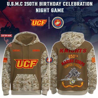 UCF Knights USMC 250th Birthday "Semper Fidelis" Combo Hoodie & Pants Limited Edions USMC2784